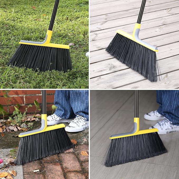 4 Packs Outdoor Broom for Floor Cleaning - Image 3