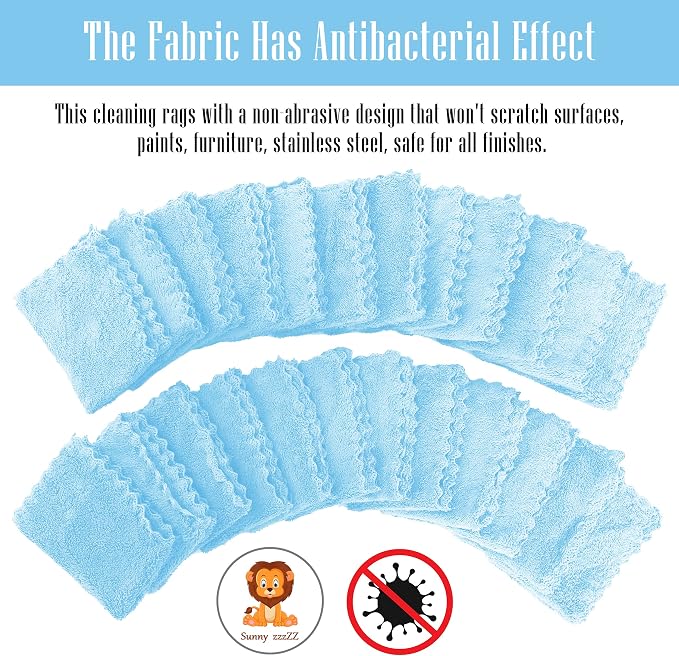 24 Pack Kitchen Dishcloths - Image 3