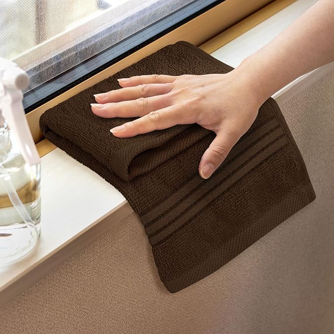Utopia Towels Wash Cloths Set, 12 by 12 Inches, 100% Cotton Ring Spun, Highly - Image 3