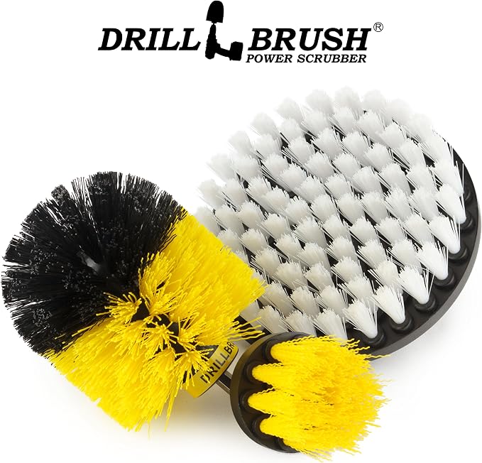 Cleaning - Bathroom Accessories - Drill Brush - Shower Cleaner - Shower Curtain - Image 8