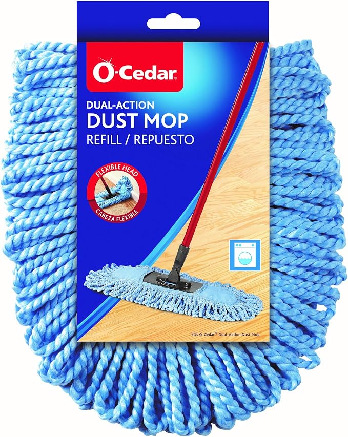 O-Cedar Dual-Action Wood Floor Dust Mop Refill, 1 CT - Image 4