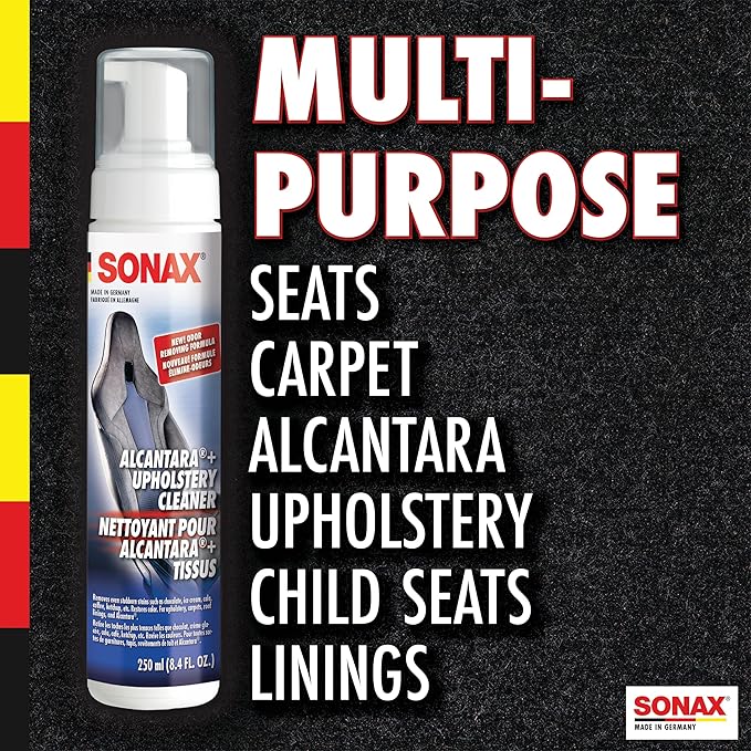 SONAX Upholstery and Alcantara Cleaner, Foaming Alcantara Cleaning, Dirt and - Image 3