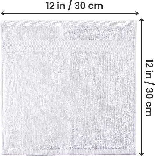 Utopia Towels 12 Pack Premium Wash Cloths Set, 12 by 12 Inches, 100% Cotton - Image 2