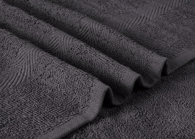 Towel and Linen Mart 100% Cotton 6 Pack Bath Towel Set, Quick Dry, Super - Image 5