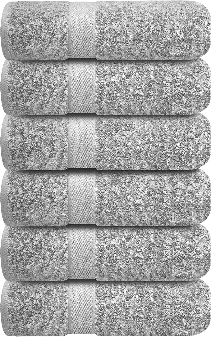Infinitee Xclusives Gray Hand Towels - Image 8