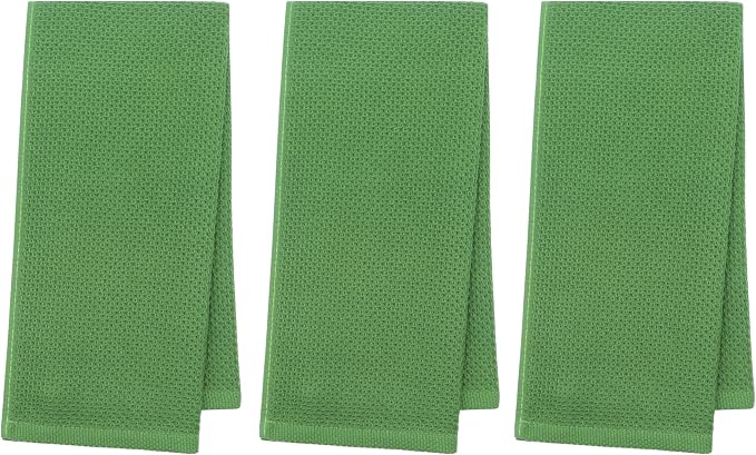 Mia'sDream Cotton Kitchen Towels and Dish Cloths Sets, Waffle Weave Dish Towels - Image 2