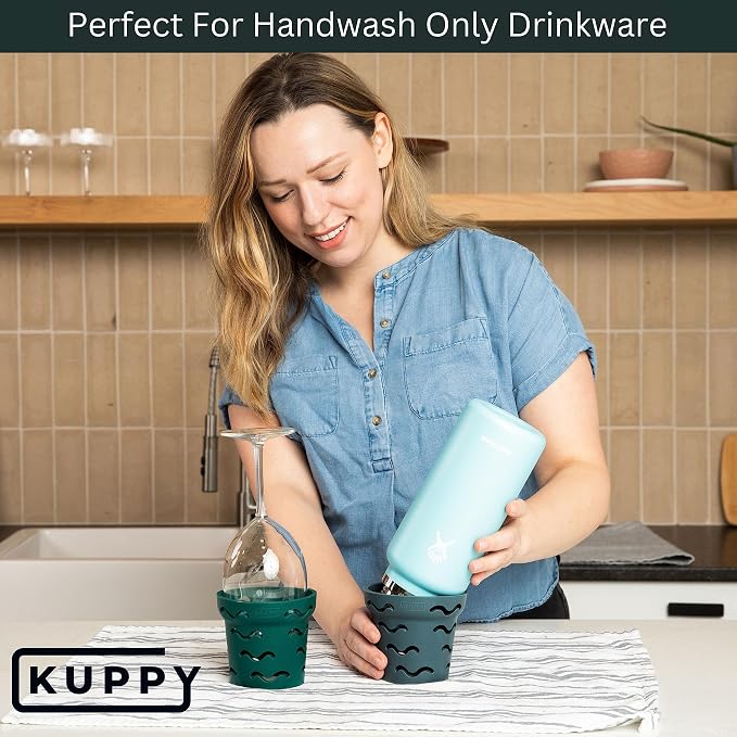 Kuppy Silicone Water Bottle Drying Rack - Image 2