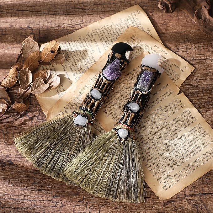 White Crystal Witch Broom - Image 4