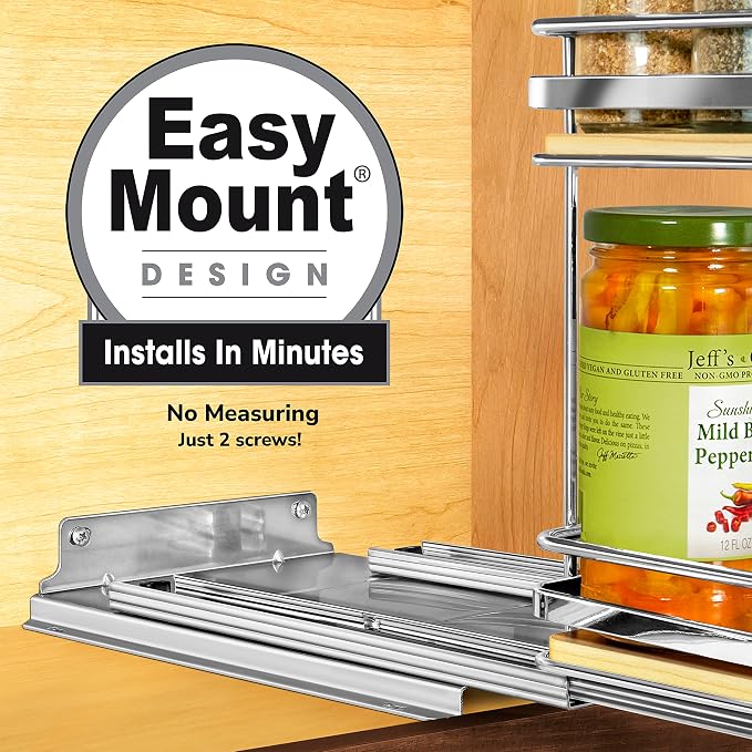 LYNK PROFESSIONAL® Élite™ Pull Out Spice Rack Organizer - Image 3