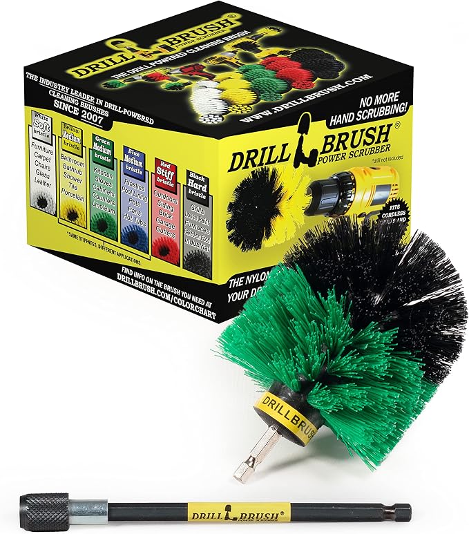 Kitchen Scrubbing Accessories by Drillbrush