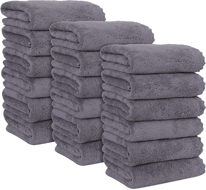 MOONQUEEN 18 Pack Premium Hand Towels by MOONQUEEN