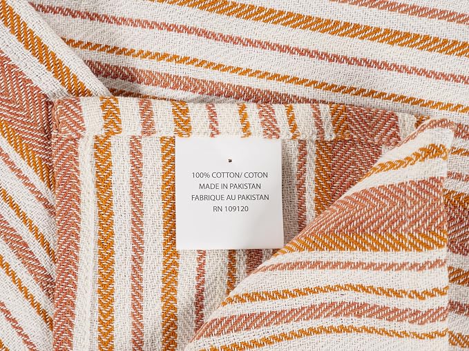 KAF Home Assorted Flat Kitchen Towels | 100% Cotton - Image 6
