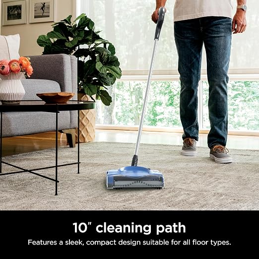 Shark Rechargeable Floor Sweeper, Motorized Brushroll, Compact Swivel Design - Image 4
