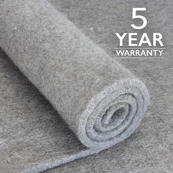 RUGPADUSA - Eco-Plush - 10'x13' - 1/4" Thick - 100% Felt - Premium Cushioned - Image 5