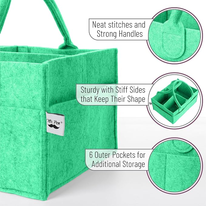 Mr. Pen- Baby Diaper Caddy Organizer, 1 Pack, Baby Caddy Organizer - Image 3