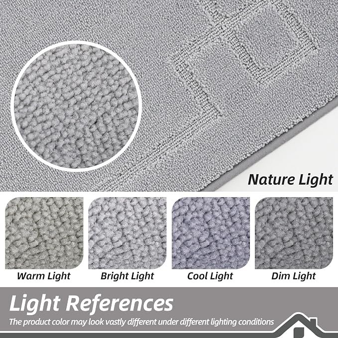 BEQHAUSE Door Mat 32" x 48", Non-Slip Door Mats Indoor Entryway Rugs Washable - Image 8