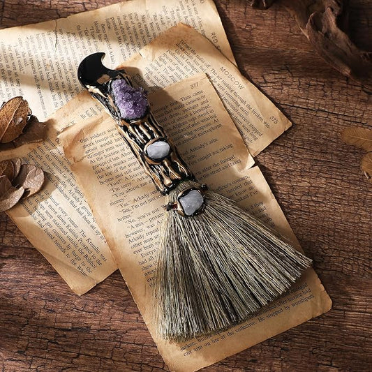 Witch Crystal Altar Broom - Image 2