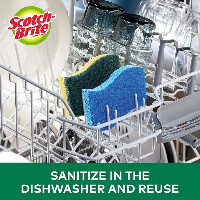 Scotch-Brite MMMHD3 Heavy Duty Scrub Sponge, 3 Per Pack - Image 8