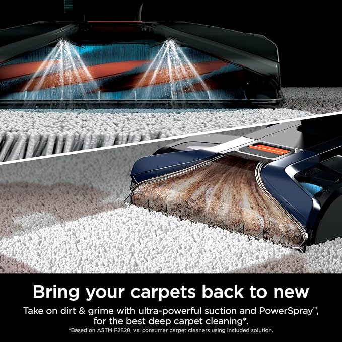 Shark CarpetXpert with Stain Striker, Upright Carpet, Area Rug & Upholstery - Image 3