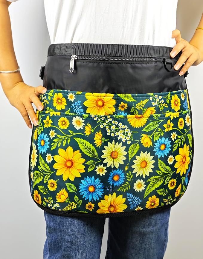 Waterproof Cleaning Apron with 7 Pockets, Cleaning Supplies - Image 6