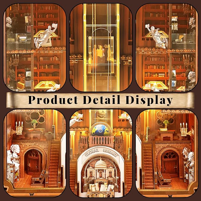 Book Nook Kit, Global Library Booknook - Image 3
