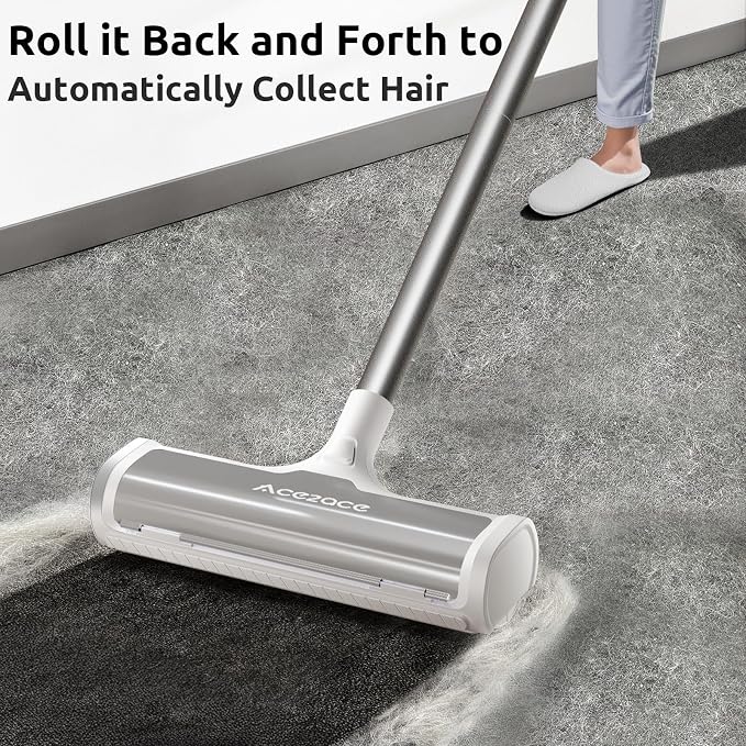 ACE2ACE A3 Pro Carpet Roller for Pet Hair, Carpet Pet Hair Removal Tool - Image 2