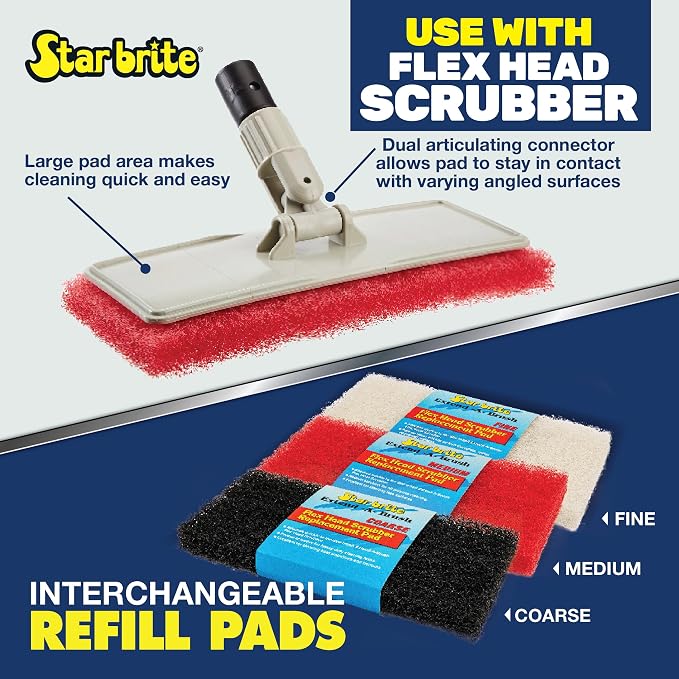 STAR BRITE Flexible Head Scrubber Replacement - Image 4
