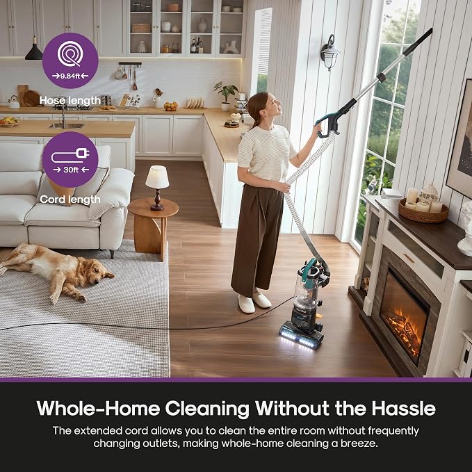 Eureka FlexReach Plus Bagless Upright Vacuum Cleaner - Image 6