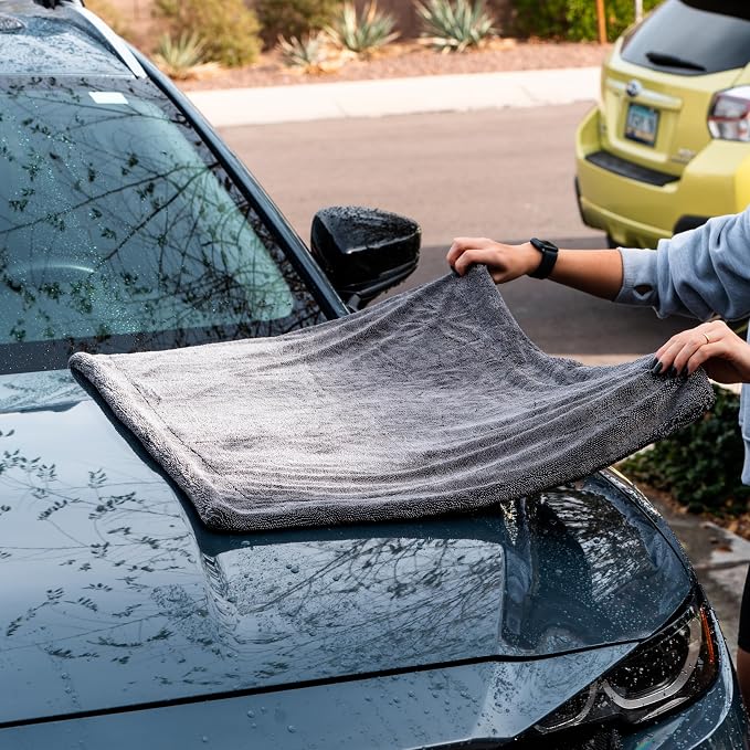 Pittstop Drying Microfiber Towel Large 24x35 Inch 1400 GSM, Edgeless - Image 6