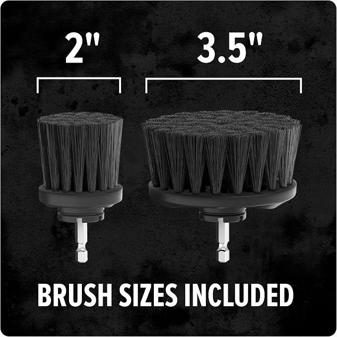 Dirt Devil Hard Bristle Cleaning Brush Set, 2 Piece, - Image 5