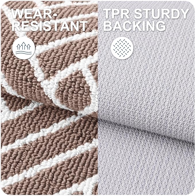 OLANLY Indoor Door Mat, 32x20 Inch, Dirt Resistant and Absorbent, Non-Slip - Image 3