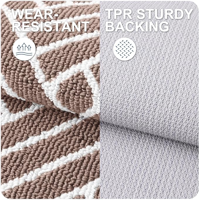 OLANLY Indoor Door Mat, 48x32 Inch, Dirt Resistant and Absorbent, Non-Slip - Image 3