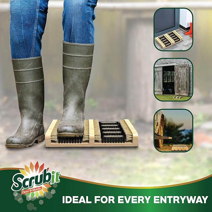 SCRUBIT Boot Scrubber Shoe Brush – Outdoor Boot Brush - Image 6