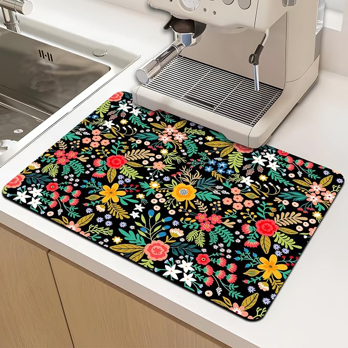 Dish Drying Mat for Multiple Usage. Super Absorbent, Easy clean, Quick dry - Image 2
