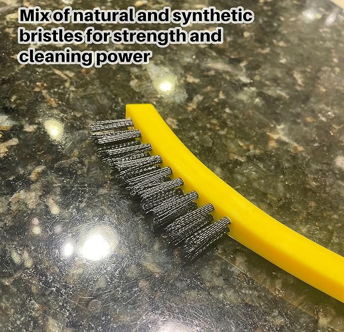 Rubbermaid Commercial Products Tile and Grout Brush, Cleaning Scrubbing Brush - Image 2