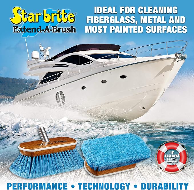 STAR BRITE 8" Premium Cleaning Brush - Image 3