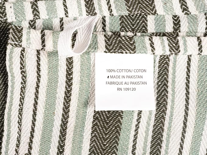 KAF Home Assorted Flat Kitchen Towels | 100% Cotton - Image 7