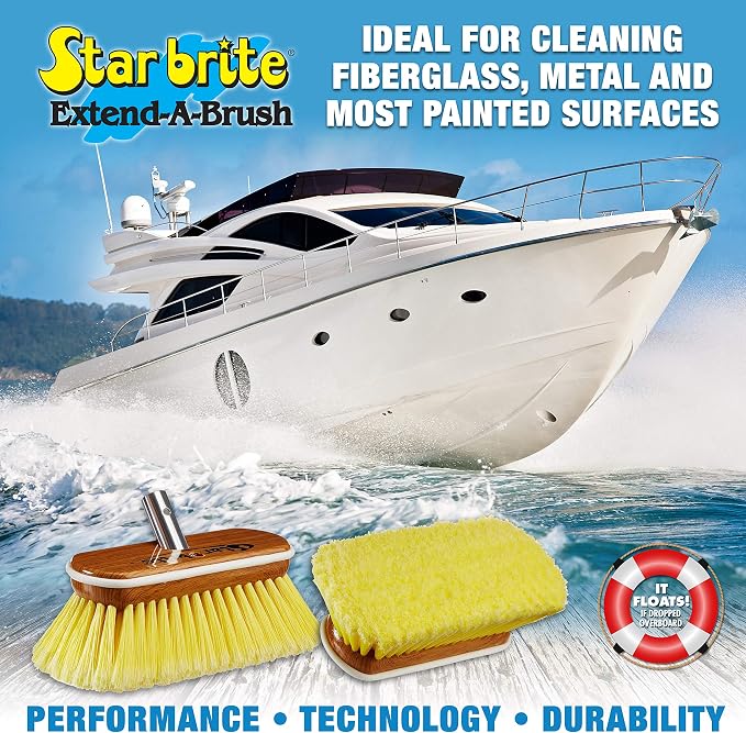 STAR BRITE 8" Premium Cleaning Brush - Image 3
