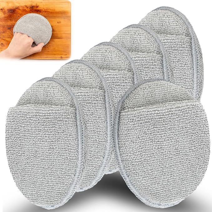 6Pcs 5'' Wax & Oil Applicator Pads by Unknown