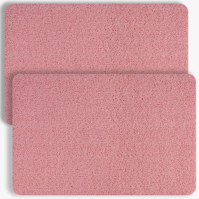 Non-Slip Bathtub Mat, 2 Pack Anti Slip Shower Mat, Fast Drying Bathtub Mats by Hargiis