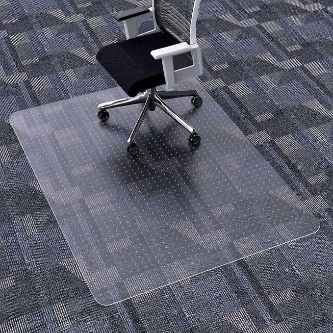 FuturHydro Office Chair Mat for Low Pile Carpet, Easy Glide Rolling Plastic by FuturHydro