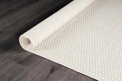 Easy Jute Rug 8x10 Indoor Outdoor Natural Rugs Solid Fiber Rug Woven Area Rug Boho Easy Clean Inside Carpet for Living Room Bedroom Dining Room Hallway or Outdoor Patio Porch (8 X 10 Bone)
