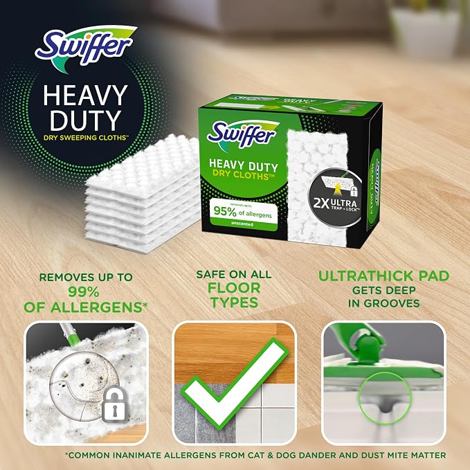 Dry Sweeping Cloths, Heavy-Duty - Image 2