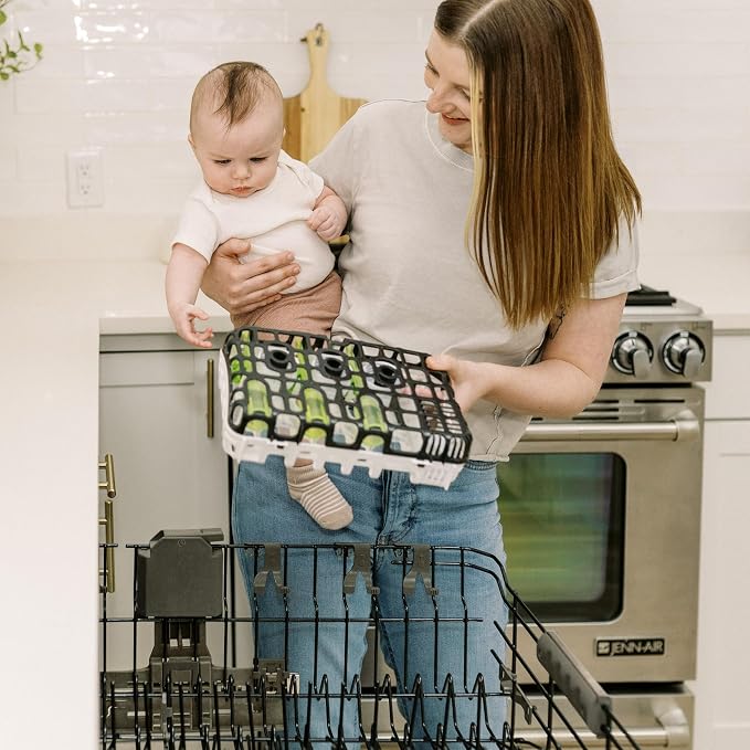 Dr. Brown's Dishwasher Basket for Small Baby Bottle Parts, and Accessories - Image 8
