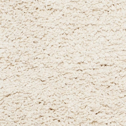 SAFAVIEH Milan Shag Collection Accent Rug - 2' x 4', Ivory, Solid Design, Non-Shedding & Easy Care, 2-inch Thick Ideal for High Traffic Areas in Entryway, Living Room, Bedroom (SG180-1212)