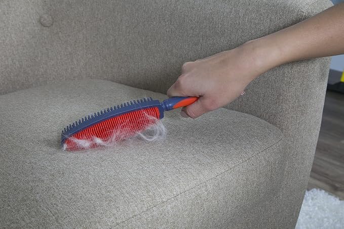 FURemover Duo Pet Hair Rubber Brush, Dual Sided to Easily Remove Fur and Lint - Image 10