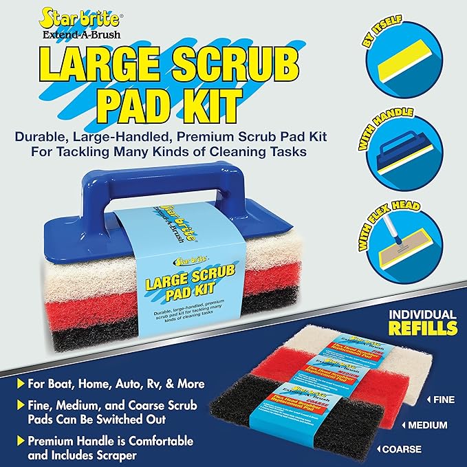 STAR BRITE Large Scrub Pad Kit - Image 4
