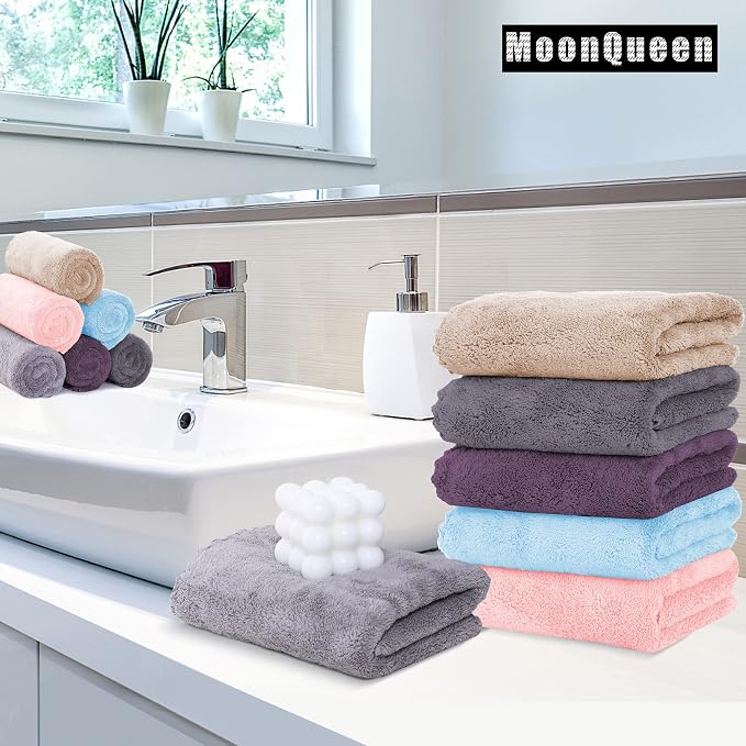 MOONQUEEN 18 Pack Premium Hand Towels - Image 2