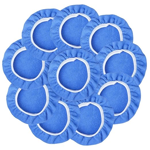 Awpeye 10Pack Car Polisher Pad Bonnet Soft Microfiber Polishing Bonnet Buffing by Aepeye