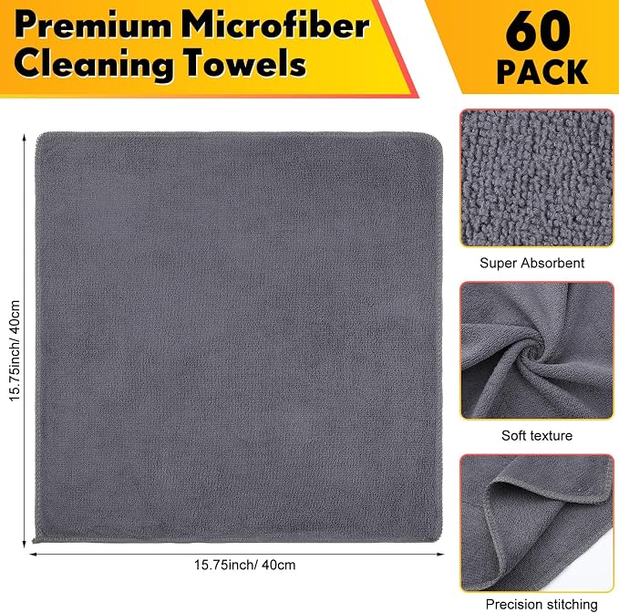 Nuenen Microfiber Cleaning Cloths - Image 2